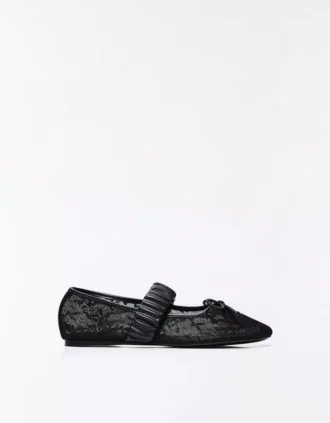 Ballerines en dentelle – Chaussures plates