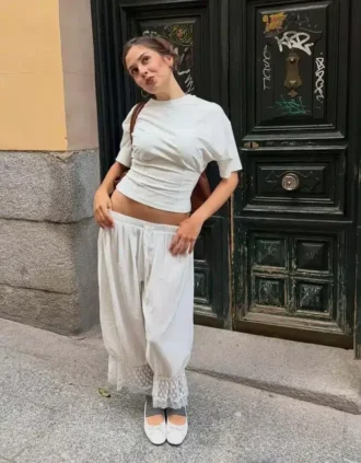 Ballerines à nœud – Femme