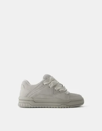 Baskets chunky de style skateur