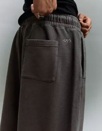 Bermuda coupe carrée délavé – Shorts et shorts en jean