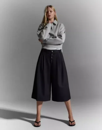Bermuda-shorts à rayures