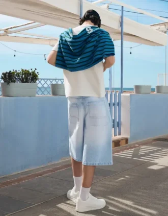 Bermuda skater en denim – Shorts et shorts en jean