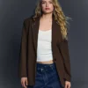 Blazer avec boucle dans le dos – Vestes et trenchs Blazer avec boucle dans le dos – Vestes et trenchs
