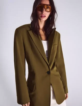 Blazer avec boucle dans le dos – Vestes et trenchs