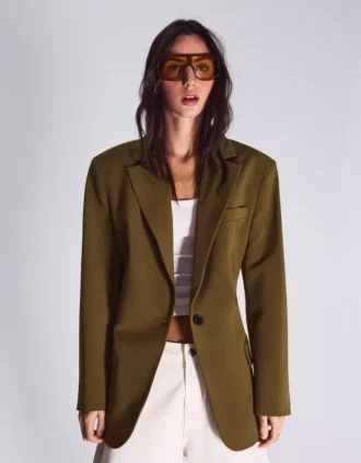 Blazer avec boucle dans le dos – Vestes et trenchs