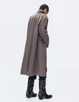 Bottes de cowboy avec détail chaîne – Bottines – Homme