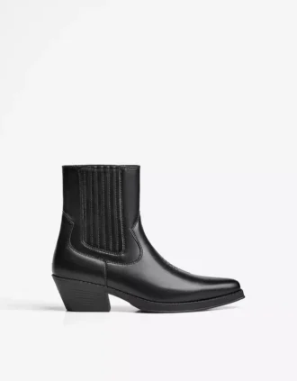 Bottines cowboy élastiquées – Bottines