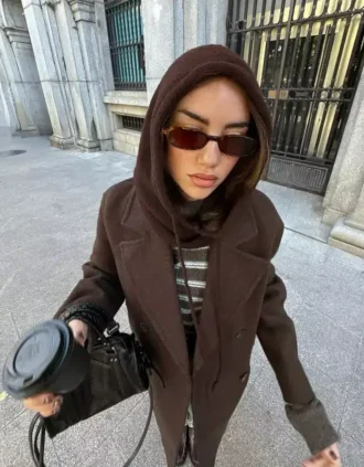 Cagoule en tricot