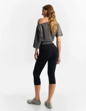 Capri technique en maille – Pantalons