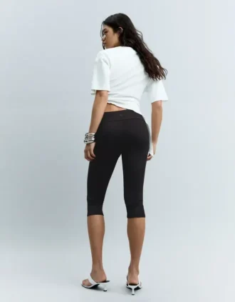 Capris techniques en maille
