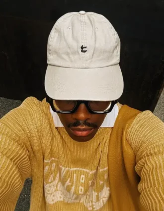 Casquette brodée