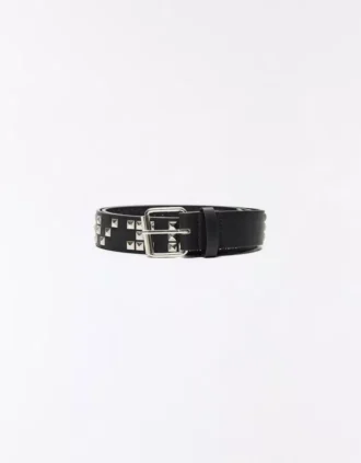 Ceinture en Faux Leather à clous – Accessoires – Homme