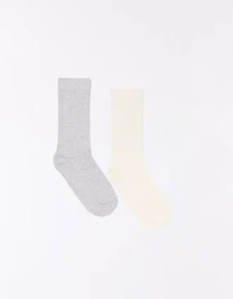 Chaussettes basiques côtelées – Femmes