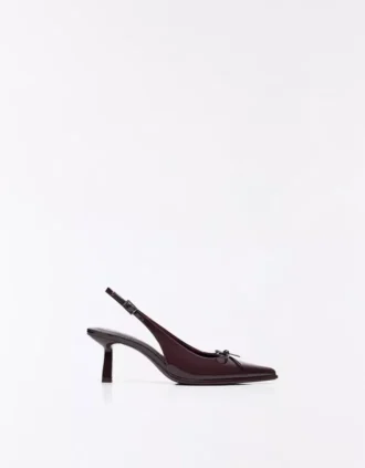 Chaussures à talons bas sans bride – Chaussures à talons