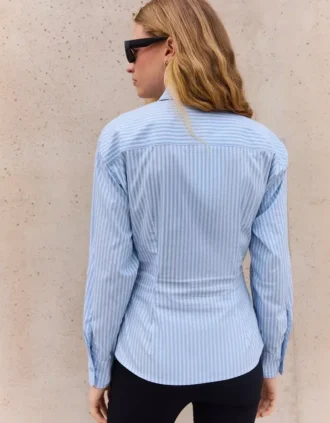 Chemise ajustée avec pinces