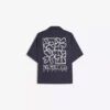 Chemise imprimée à manches courtes et coupe carrée – Chemises Chemise imprimée à manches courtes et coupe carrée – Chemises