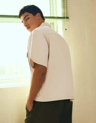 Chemise à manches courtes et coupe carrée – Chemises