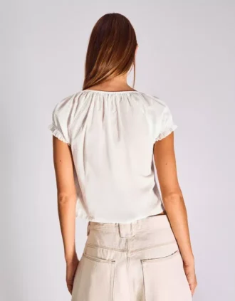 Chemisier à manches courtes – Chemises et blouses