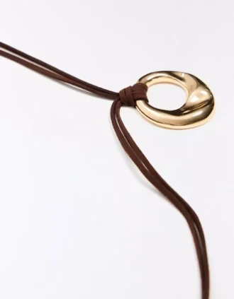 Collier en cordon avec pendentif – Bijoux