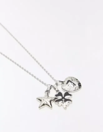 Collier à pendentif en acier – Accessoires