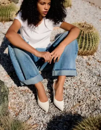 Escarpins à talons bobines – Chaussures à talons