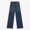 Jean taille basse à coupe droite – Pantalon Jean taille basse à coupe droite – Pantalon
