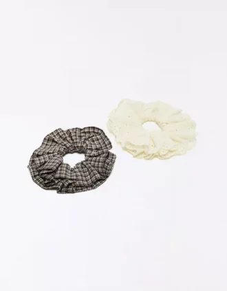 Lot de 2 chouchous brodés suisses