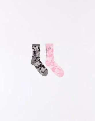 Lot de 2 paires de chaussettes imprimées – Accessoires