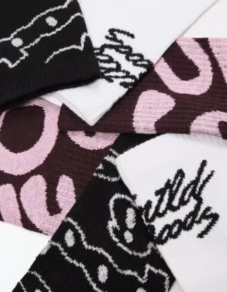 Lot de 3 paires de chaussettes imprimées – Accessoires – Homme