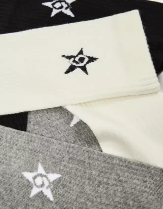 Lot de 3 paires de chaussettes Star – Accessoires