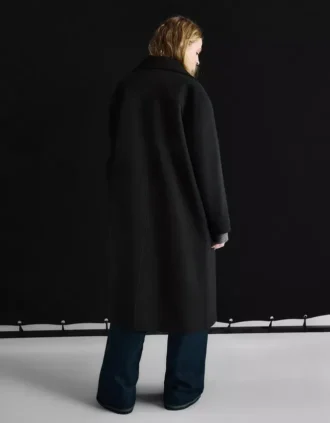 Manteau cache-cœur doux au toucher – Vestes et trenchs