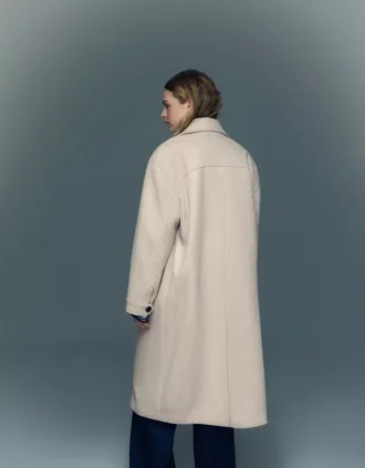 Manteau cache-cœur doux au toucher – Vestes et trenchs