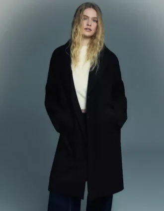 Manteau long au toucher doux – Vestes et trenchs