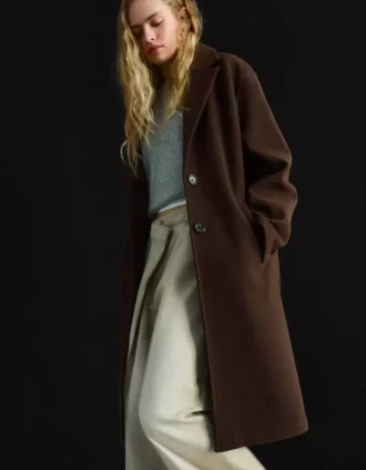 Manteau long au toucher doux – Vestes et trenchs