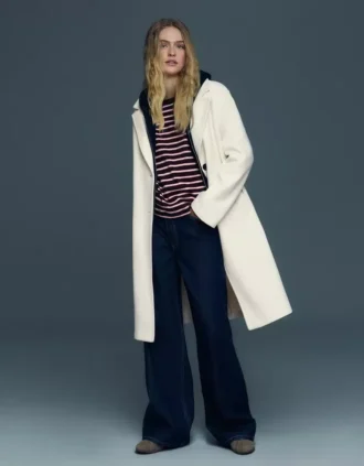Manteau long au toucher doux – Vestes et trenchs