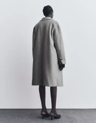Manteau long au toucher doux – Vestes et trenchs