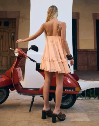 Mini-robe bohème