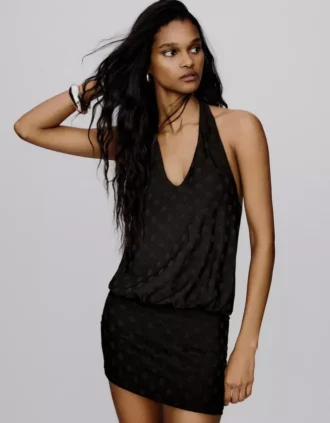 Mini-robe à pois