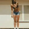 Mini-Shorts in Denim – Denim Mini-Shorts in Denim – Denim