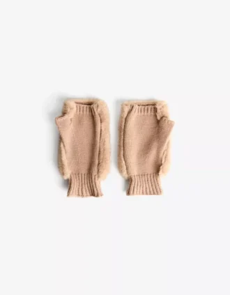 Mitaines en fausse fourrure – Accessoires
