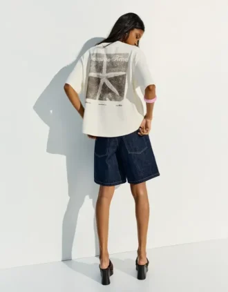 Oversize T-shirt imprimé