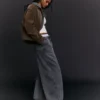 Pantalon bouffant en peluche avec cordons – Pantalon Pantalon bouffant en peluche avec cordons – Pantalon