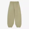 Pantalon bouffant en peluche avec cordons – Pantalon