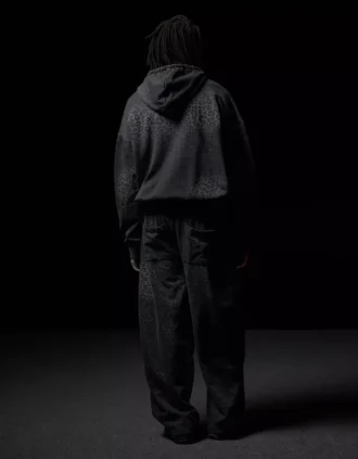 Pantalon bouffant à imprimé animalier