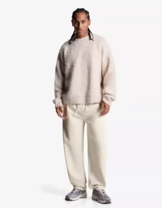 Pantalon de survêtement droit ajusté – Pantalons