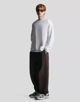 Pantalon de survêtement droit ajusté – Pantalons