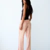 Pantalon en lin rayé Pantalon en lin rayé