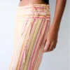 Pantalon en lin rayé Pantalon en lin rayé
