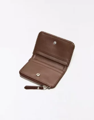 Portefeuille en simili-suède – Effet cuir