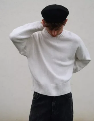Pull à col rond – #Bershkastyle – Homme
